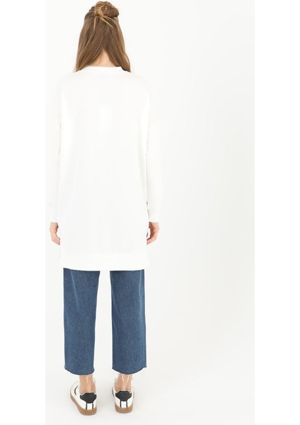 10560 Puane Iki Iplik Kumaş Kot Kanguru Cepli Sweatshirt indirimleri