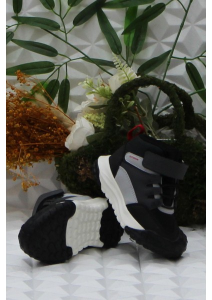 946.P24K.421 Annie Siyah Rahat Erkek Çocuk Bot indirimleri