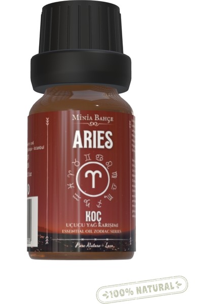 Koç Burcu - Aries, Uçucu Yağ Karışımı, 10ML