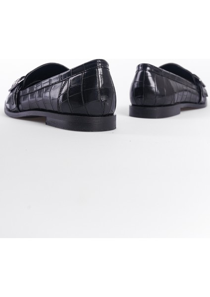 Metal Tokalı Kadın Loafer Ayakkabı indirimleri
