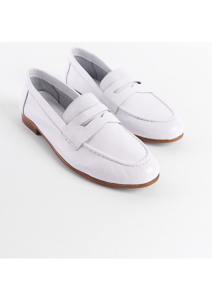 Deri Kadın Loafer