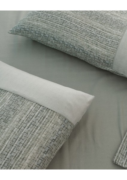 Burnel King Size %100 Pamuk Madame Coco Crep Baskılı Nevresim Takımı - Haki fiyatları