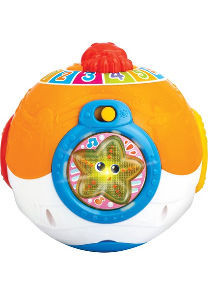 Titreşimli Müzikli Okyanus Topu Turuncu