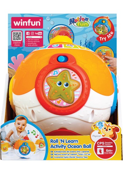 Titreşimli Müzikli Okyanus Topu Turuncu fiyatları