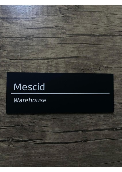 Soft Seri Pleksi Mescid Kapı Isimliği fiyatları