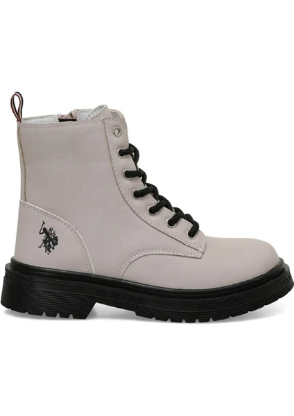 U.S. Polo Assn.  Kız Çocuk Bot & Bootie Pudra 101885860 4W Trena 4pr