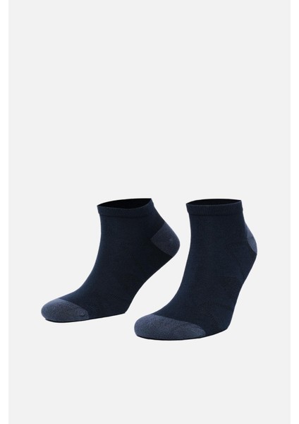Erkek Modal Tekli Lacivert Sneaker(Patik) Çorap A 13262 L