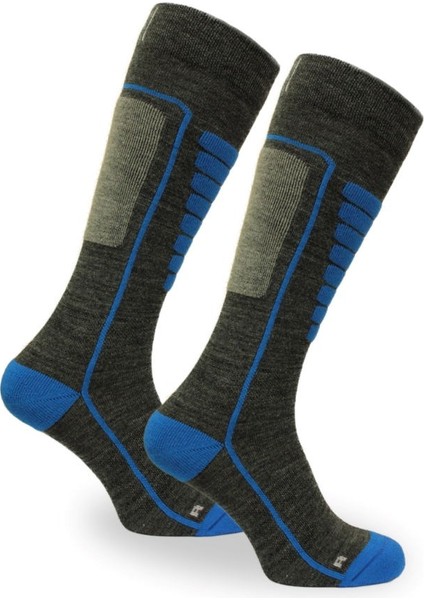 Courchevel Merinos Yünü Hafif Kayak Çorabı