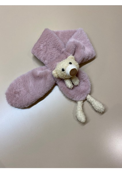 Ayıcıklı Unisex Çocuk Atkı