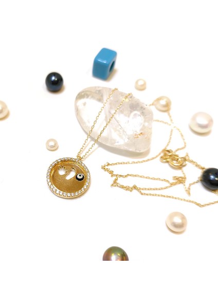 Doğum Hediyesi Bebek El ve Ayağı Kolye 14 Ayar Altın fiyatları