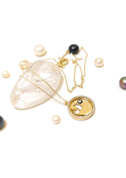 Doğum Hediyesi Bebek El ve Ayağı Kolye 14 Ayar Altın modelleri