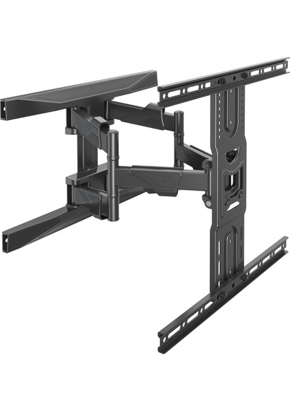 P6 LCD LED 40"–80" Vesa Ultra Ince, Tuv Sertifikalı, Profosyonel Hareketli Tv Askı Aparatı