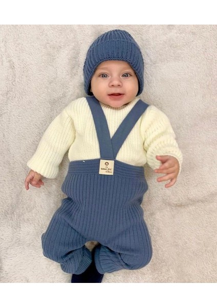 Triko Kazak Slopet Bere 3 Lü Set