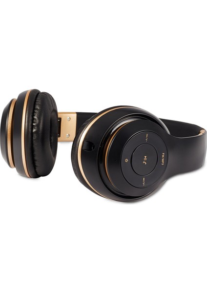 BH43 Katlanabilir Kafaüstü Bluetooth Kulaklık - Siyah fiyatları