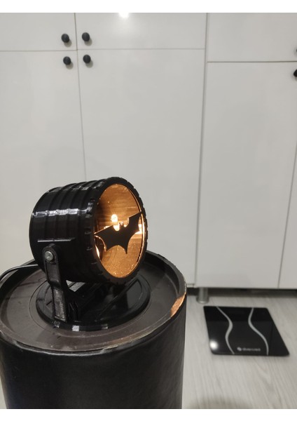 Batman Logo LED Projektör Masa Lambası Hediye