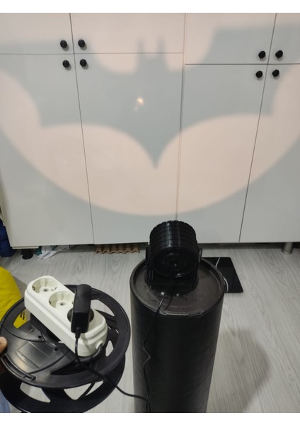 Batman Logo LED Projektör Masa Lambası Hediye