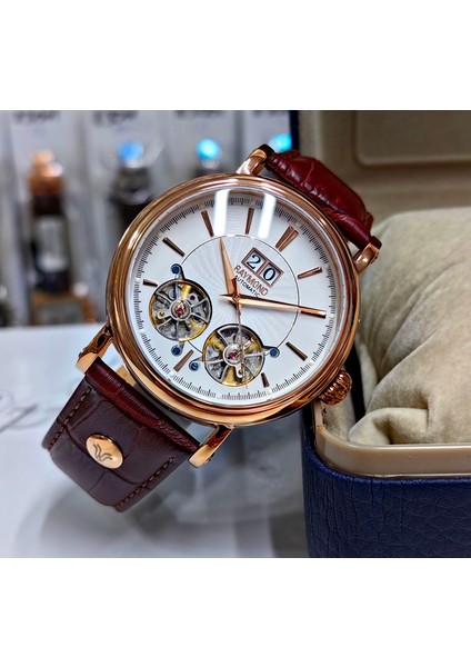 Erkek Kol Saati Dual Tourbillon