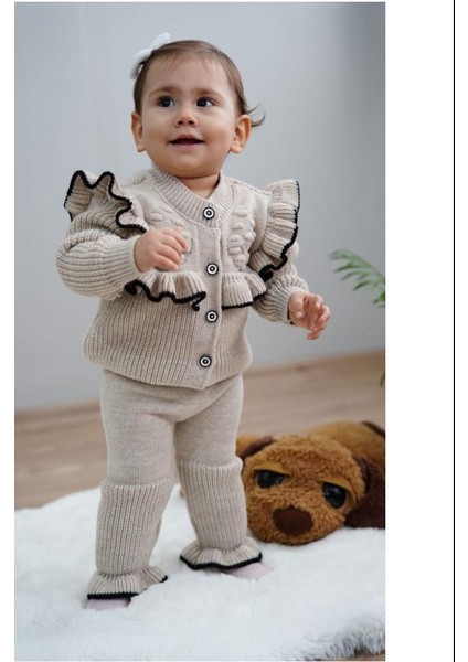 Triko Örme Kazak ve Pantolon Takım