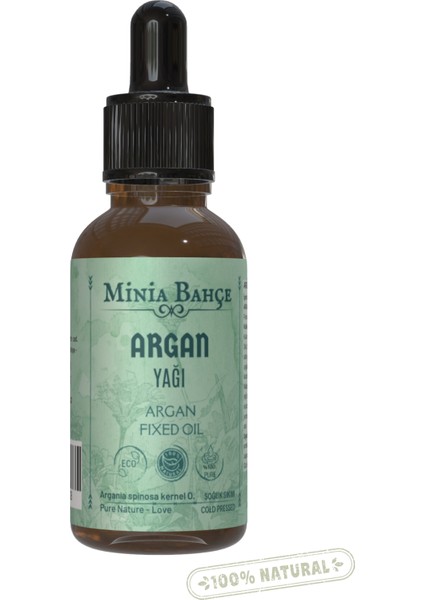 Minia Bahçe Argan Yağı (Kalıcı Yağ - 30ML)