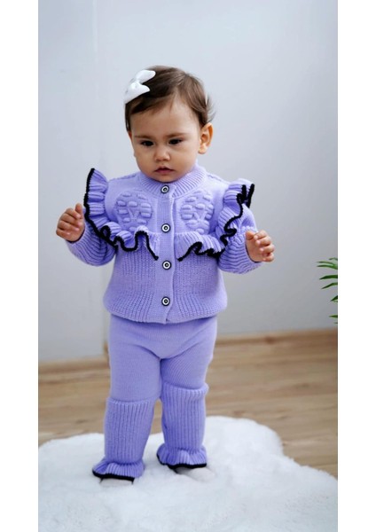 Triko Örme Kazak ve Pantolon Takım