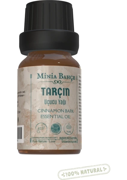 Minia Bahçe Tarçın Kabuğu Yağı 10 ml