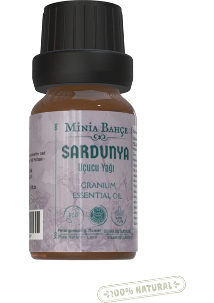 Minia Bahçe Sardunya Itır Uçucu Yağı  10 ml