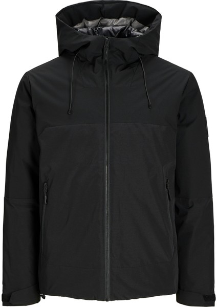 Jack & Jones Jack Jones Jcoaıden Transıtıonal Jacket Pls Erkek Siyah Büyük Beden Ceket 12263064-02