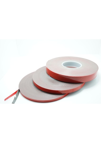 Gri Akrilik Çift Taraflı Bant 10MM x 33M