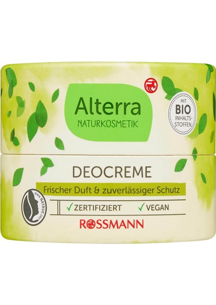 Deodorant Krem Bio-Shea Yağı 50 ml