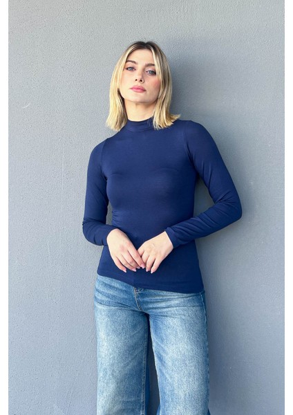 Kadın Yarım Balıkçı Bluz 21756 fiyatları