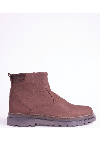 Deri Kahve Erkek Bot Rıce-Denzıl