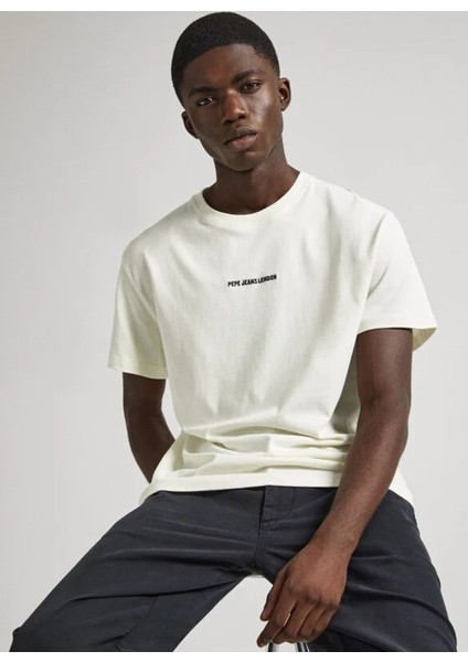 Bisiklet Yaka Baskılı Taş Erkek T-Shirt PM509226 837 Clayton fiyatları
