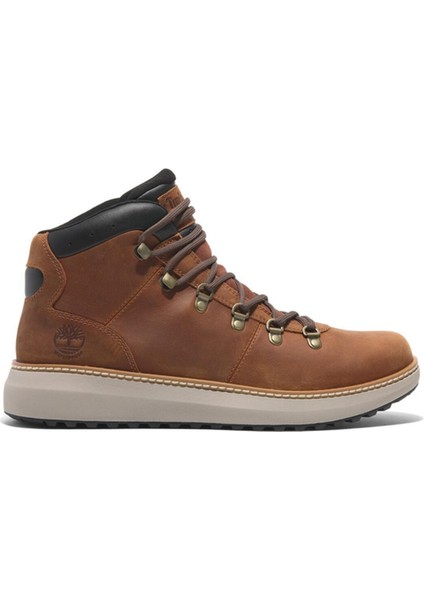Deri Kızıl Kahve Erkek Bot Hudson Road Mıd Lace Up Waterproof