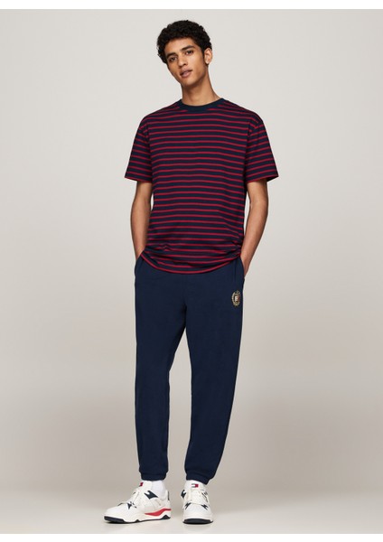 Regular Fit Lacivert Erkek Eşofman Altı DM0DM19805C1G Reg Cres