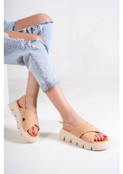 Ranier Nude Cilt Sandalet fiyatları