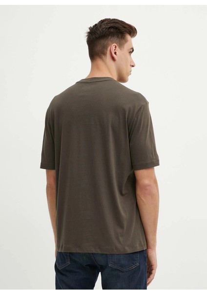 Bisiklet Yaka Baskılı Haki Erkek T-Shirt 6dzthc Zjbyz 1897 modelleri