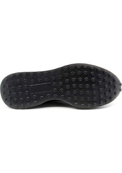 Deri Hafif Lastikli Lacivert Sneaker Sport Erkek Günlük Ayakkabı 25086 indirimleri