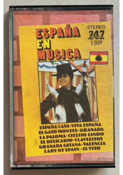 Espana En Musica Kaset (Orjnal Dönem 747 Suudi Arabistan Baskı Kaset)