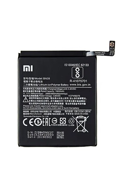 Xiaomi Mi PLAY - BN 39 - Batarya Pil Sıfır Orijinal