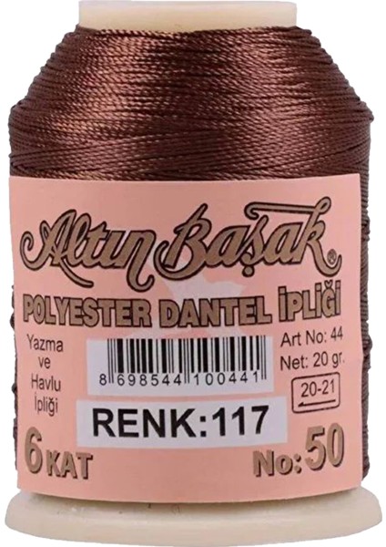 3 Adet Oya ve Dantel Ipi 20 gr - No: 117