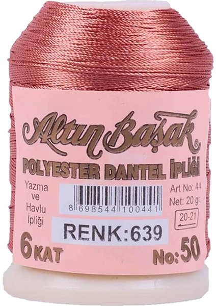 3 Adet Oya ve Dantel Ipi 20 gr - No: 639