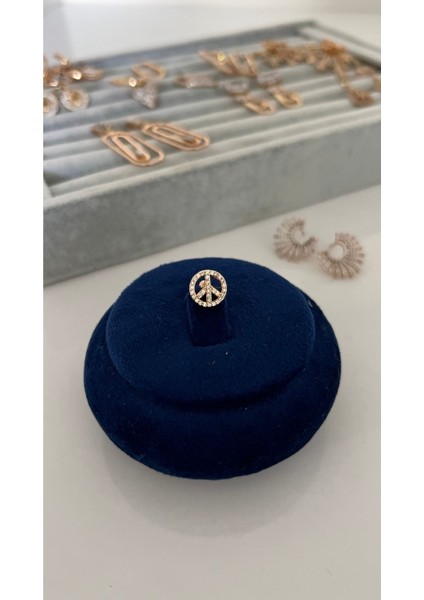 Cerrahi Çelik Gold Barış Sembolü Piercing , Tragus