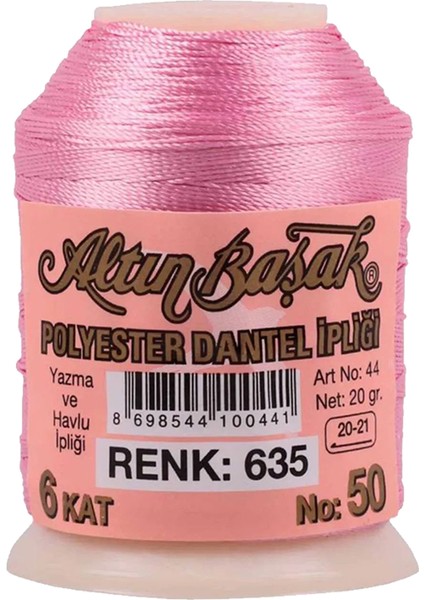 3 Adet Oya ve Dantel Ipi 20 gr - No: 635