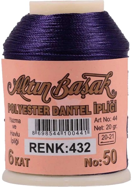 3 Adet Oya ve Dantel Ipi 20 gr - No: 432