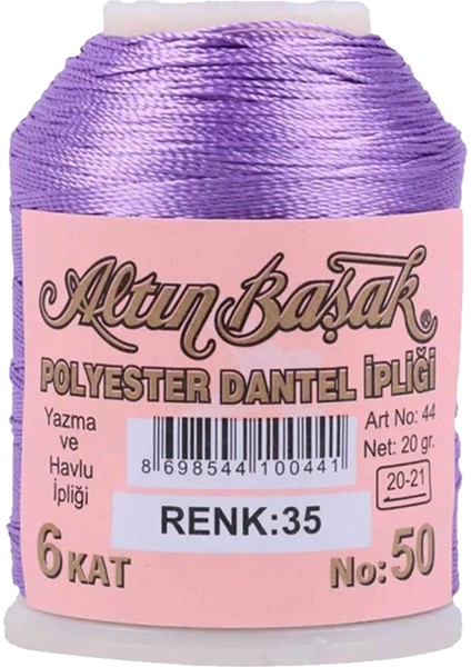 3 Adet Oya ve Dantel Ipi 20 gr - No: 035