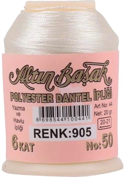 3 Adet Oya ve Dantel Ipi 20 gr - No: 905 - 840 - 317