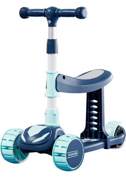 Çocuk Scooter Müzikli Katlanabilir Scooter (Yurt Dışından)