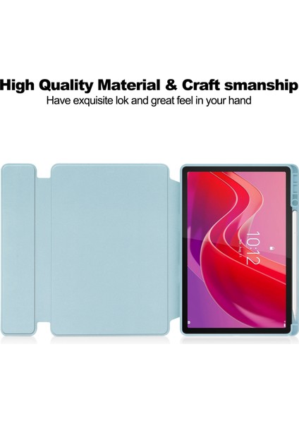 Lenovo Tab M11 Xiaoxin Pad 11 2024 Klavye Tablet Kılıfı (Yurt Dışından)