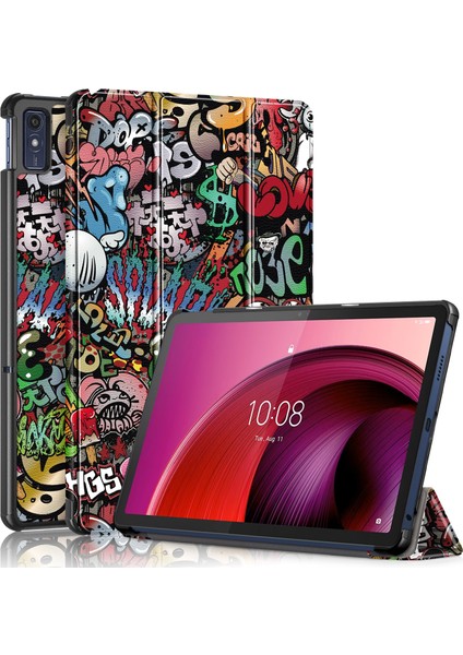 Lenovo Tab M10 5g 10.6 Deri Akıllı Tablet Kılıfı (Yurt Dışından)