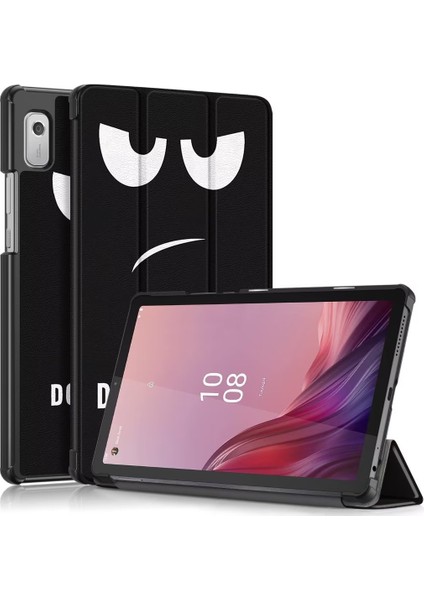 Lenovo Tab M9 TB-310FU Deri Akıllı Tablet Kılıfı (Yurt Dışından)